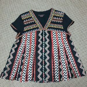 Ranna Gill AnthropologieTunic top ethnic sz.10